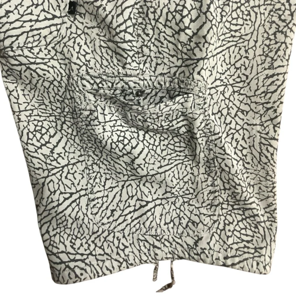 Retro Jordan 3 Jumpman‎ Cement Elephant Print Shorts 2006